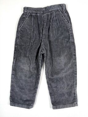 VINTAGE STORYBOOK HEIRLOOMS Gray Corduroy Pull On Pants Toddler Girls 3T